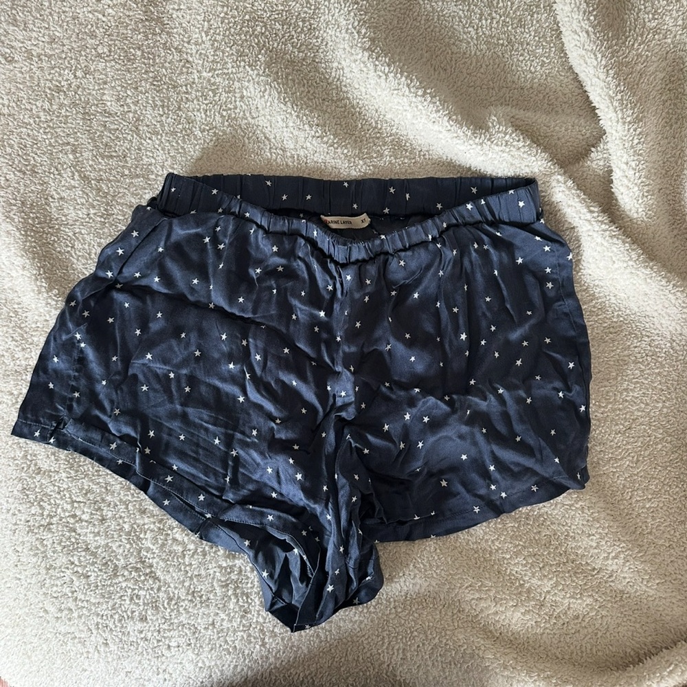 Marine Layer washable silk pj bottom